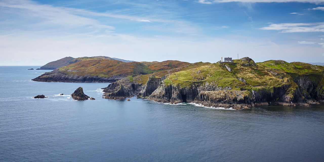 The coast near Baltimore, Cork county