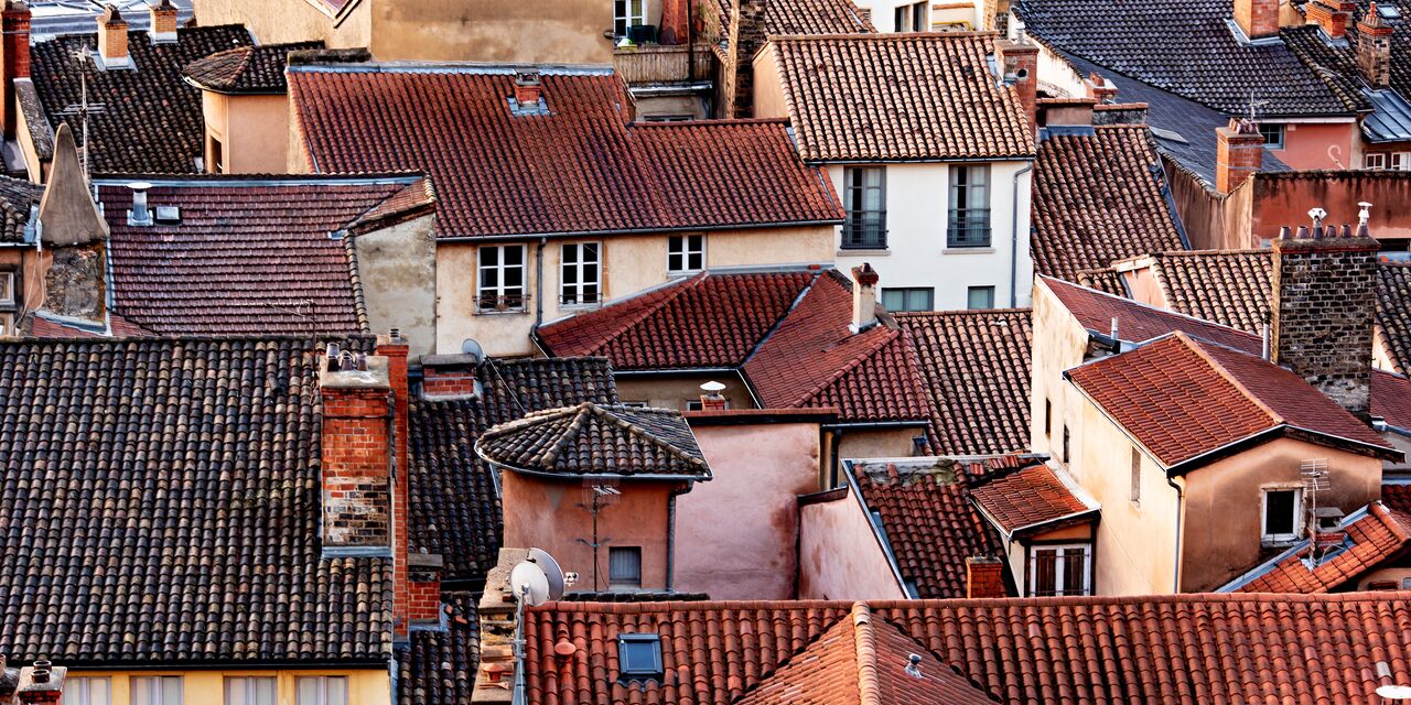 The rooftops of Vieux Lyon