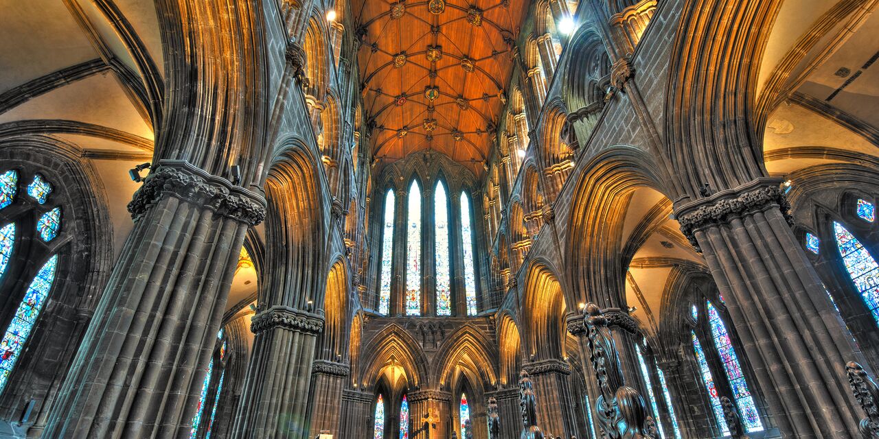 Interior of Glasgow Cathedral